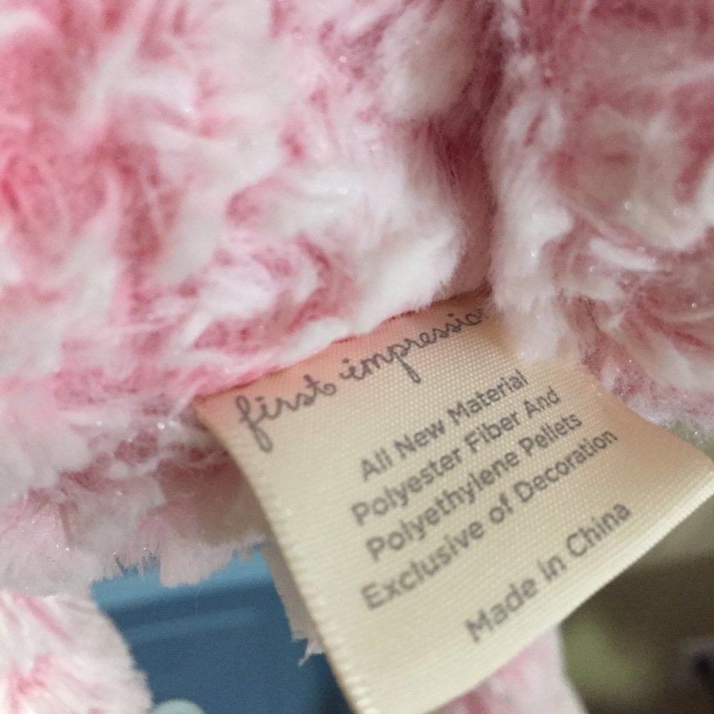 Pink Stuffed Animal Bunny - Picture 6 of 9